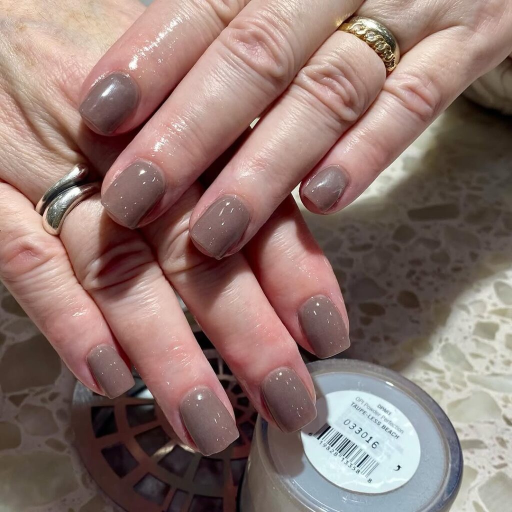 Taupe nail colors