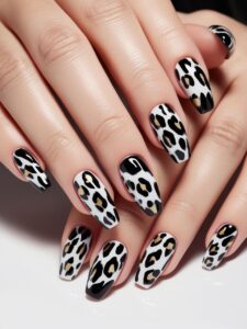 31 Fashionable Leopard Nail Ideas to Unleash Your Wild Side - PurelyComfy