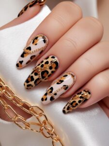 31 Fashionable Leopard Nail Ideas to Unleash Your Wild Side - PurelyComfy