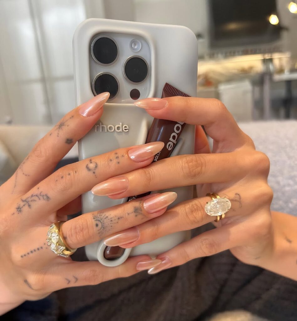 honey glaze nails