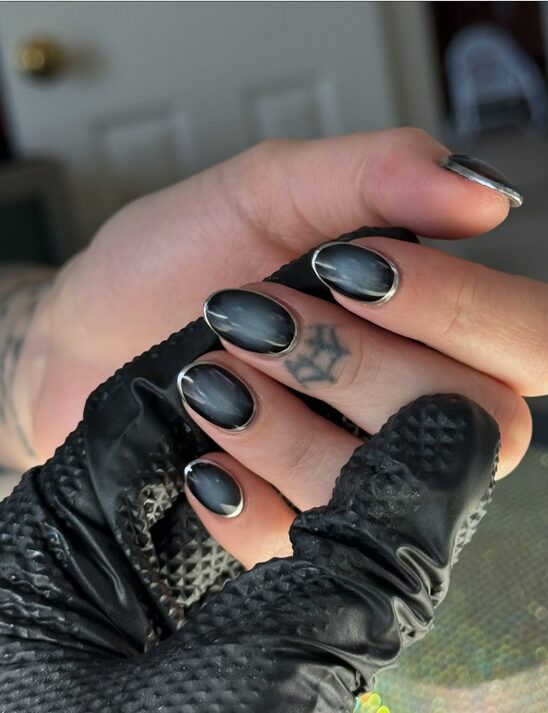 goth nails