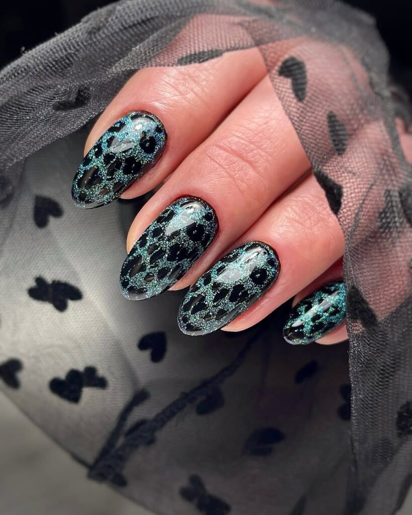 animal print nails