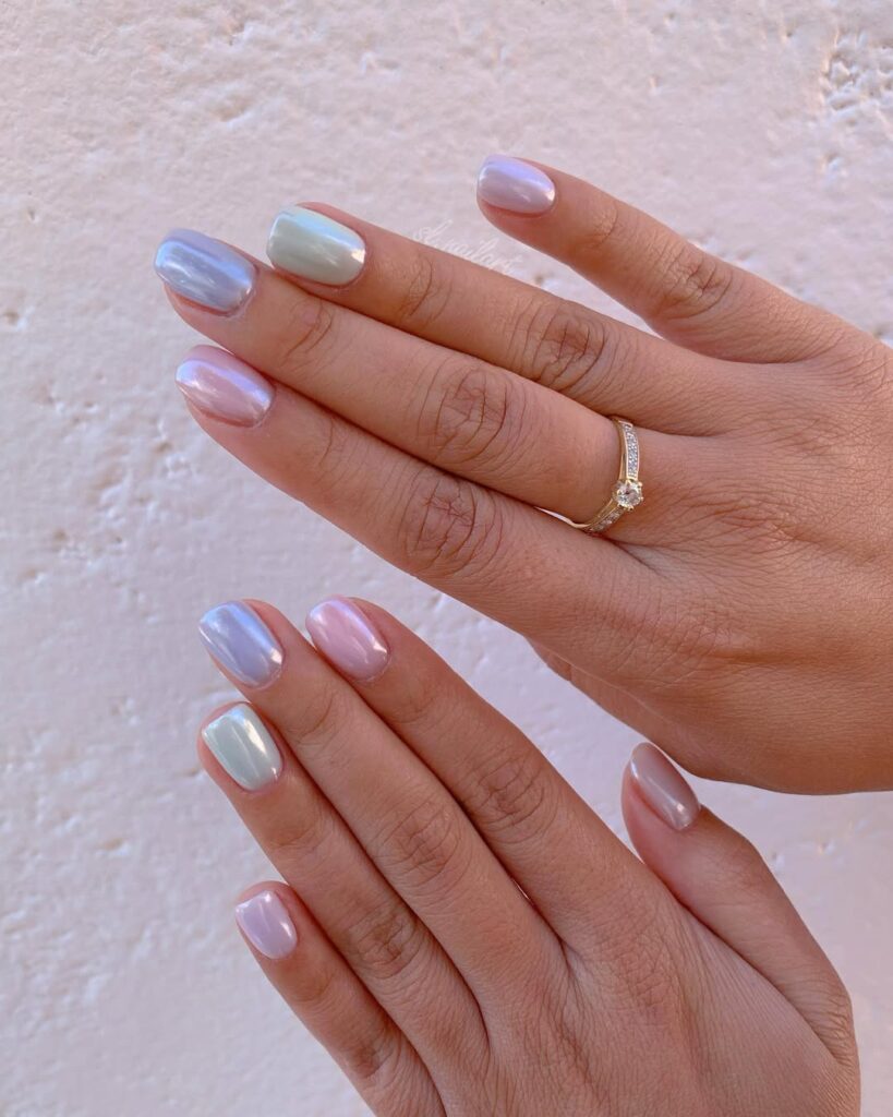 pearl pastel nail polish