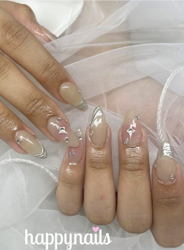 glass nail ideas