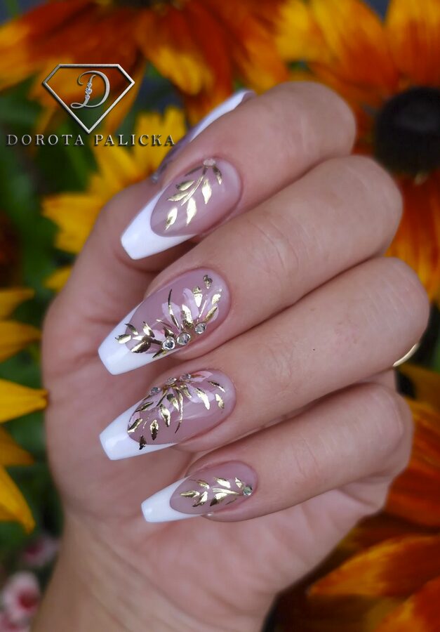 autumn leaf nail art designs