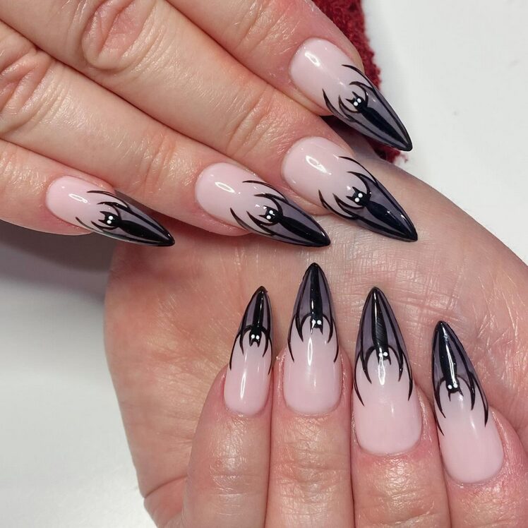 bat nail designs