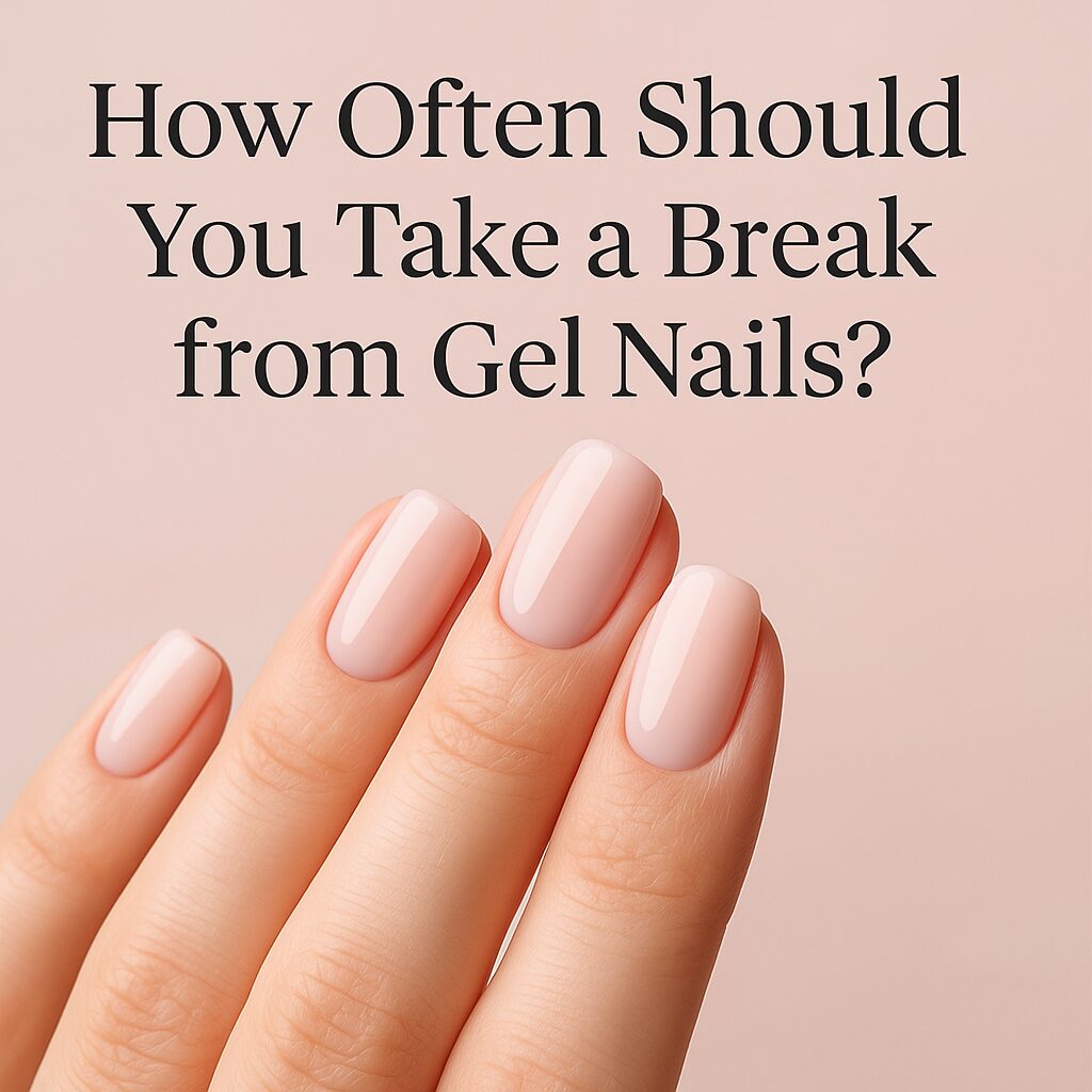 how often should you take a break from gel nails