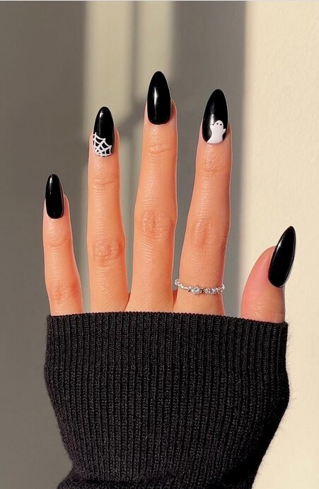 halloween nail designs