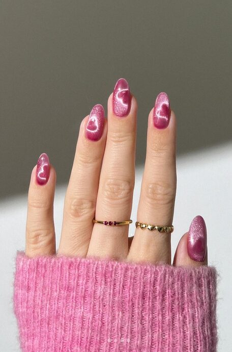 heart nails