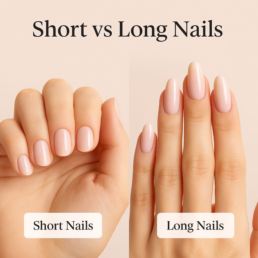 short vs long nails
