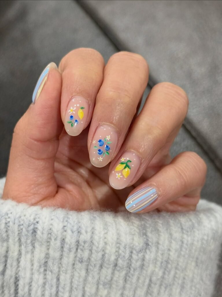 Garden Party Botanicals Nails