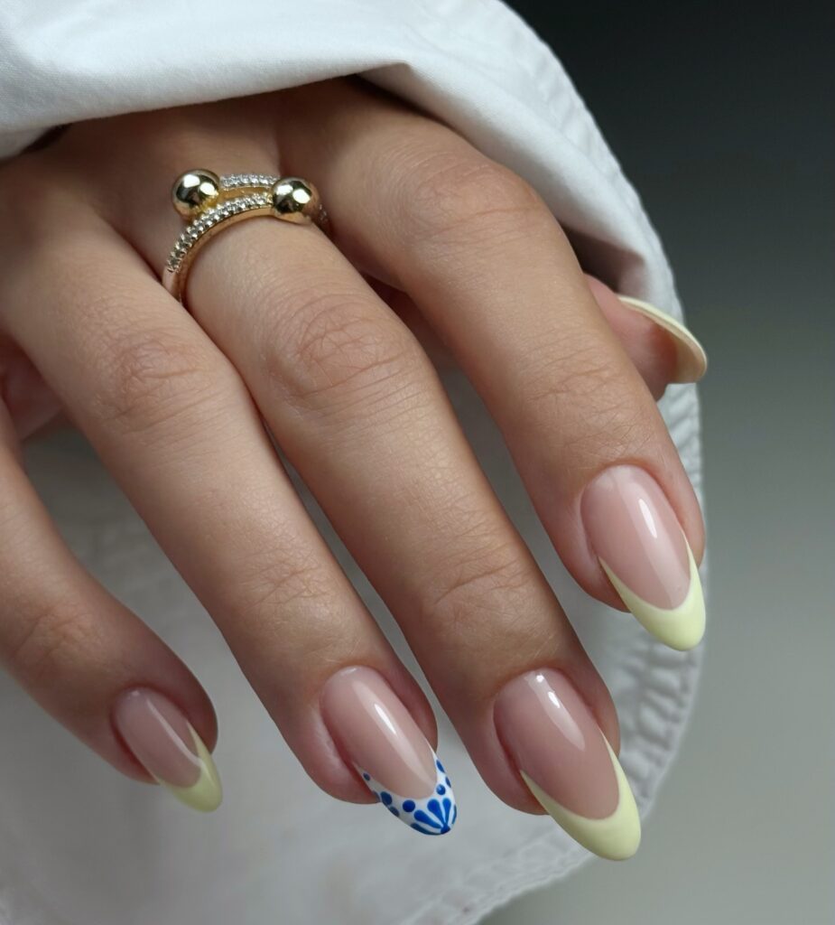 Butter French Talavera Nails