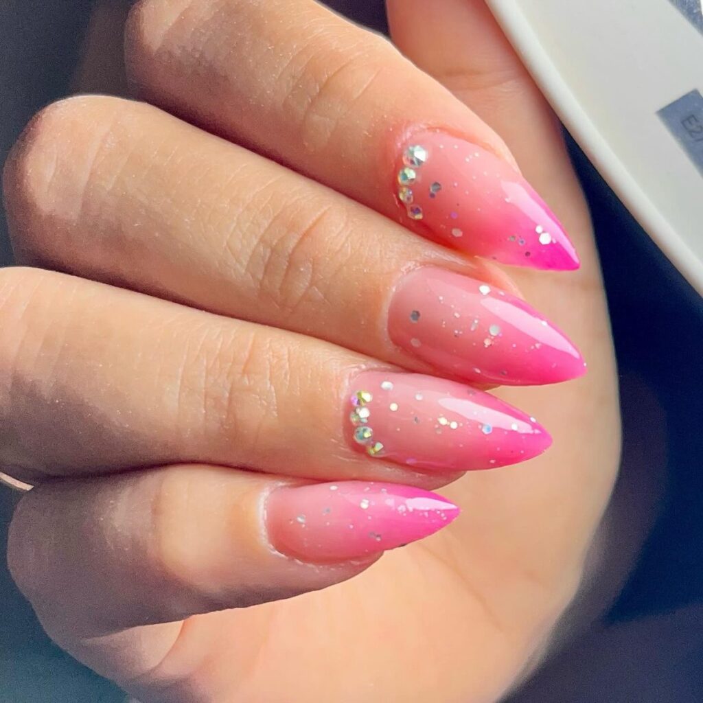 Tropical Floral Burst nails