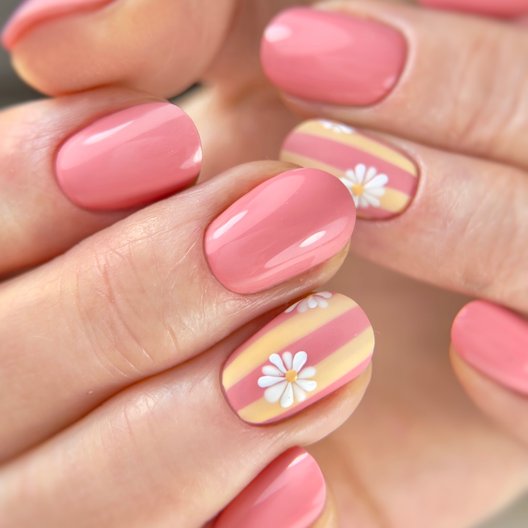 Tutorial-Worthy Florals nails