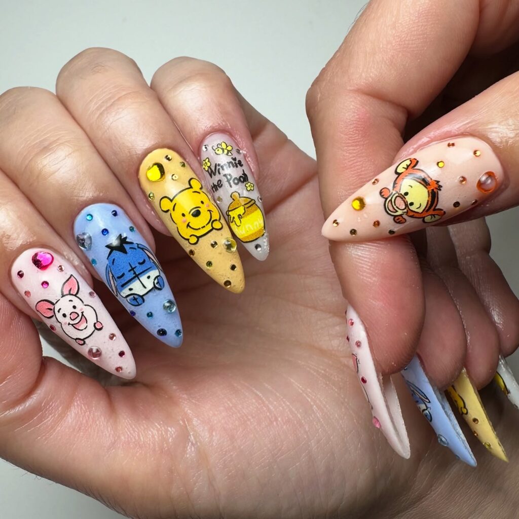 Hundred Acre Gems nails