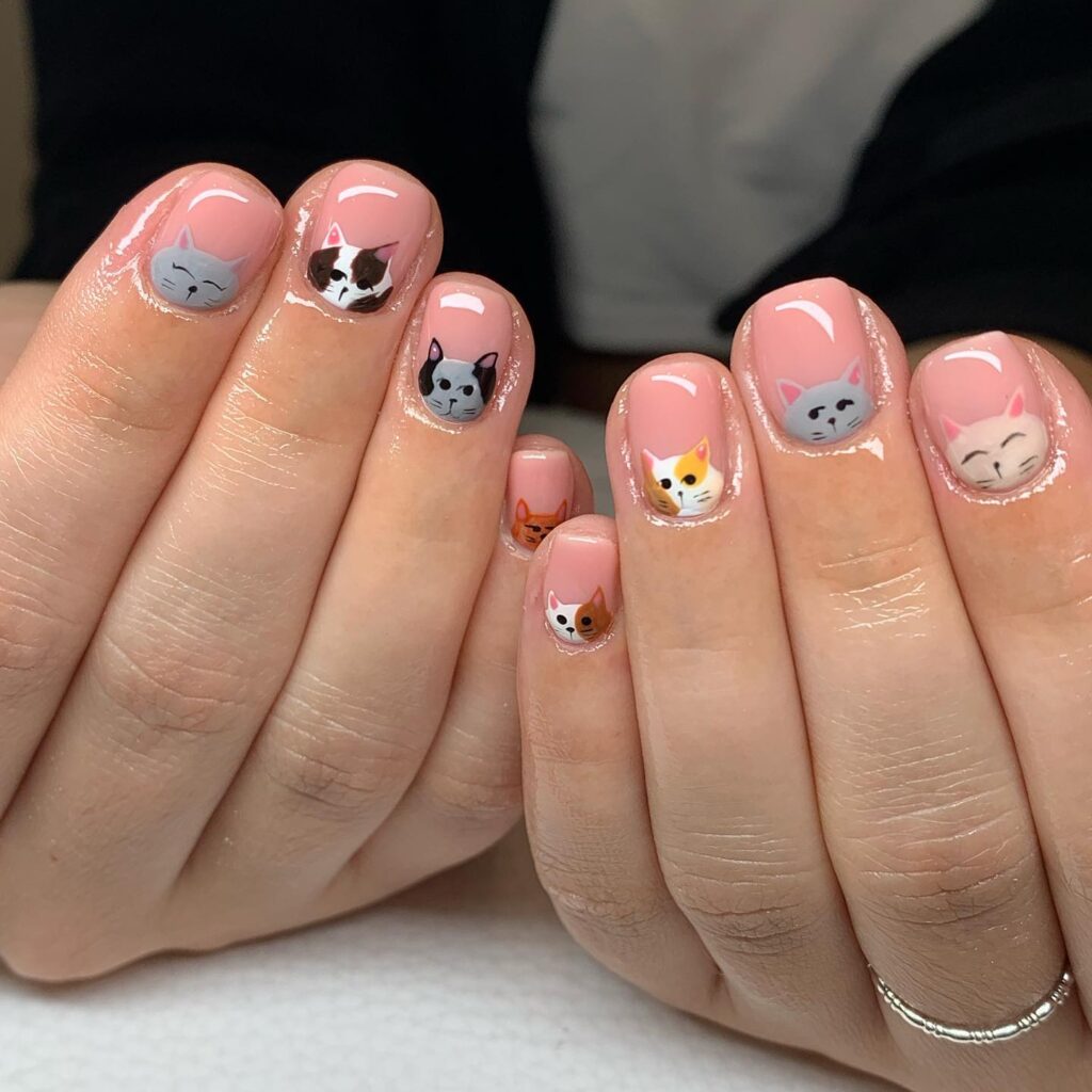 Mixed Breed Medley nails