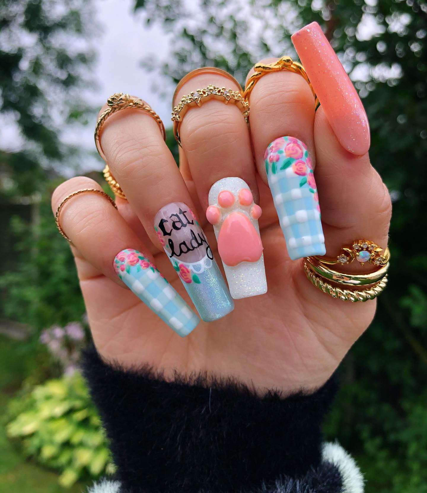 Cat Lady nails
