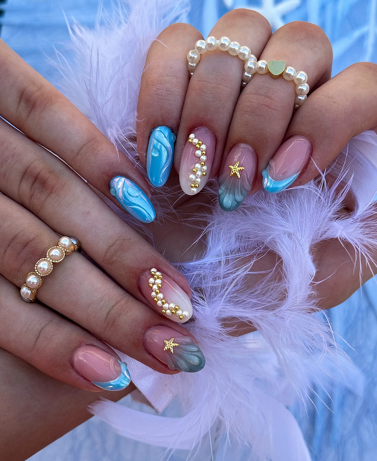 mermaid core nails