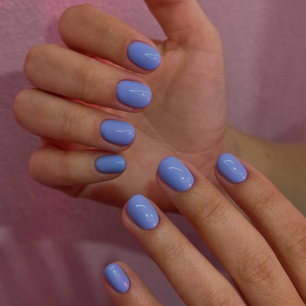 Periwinkle Gloss Nails