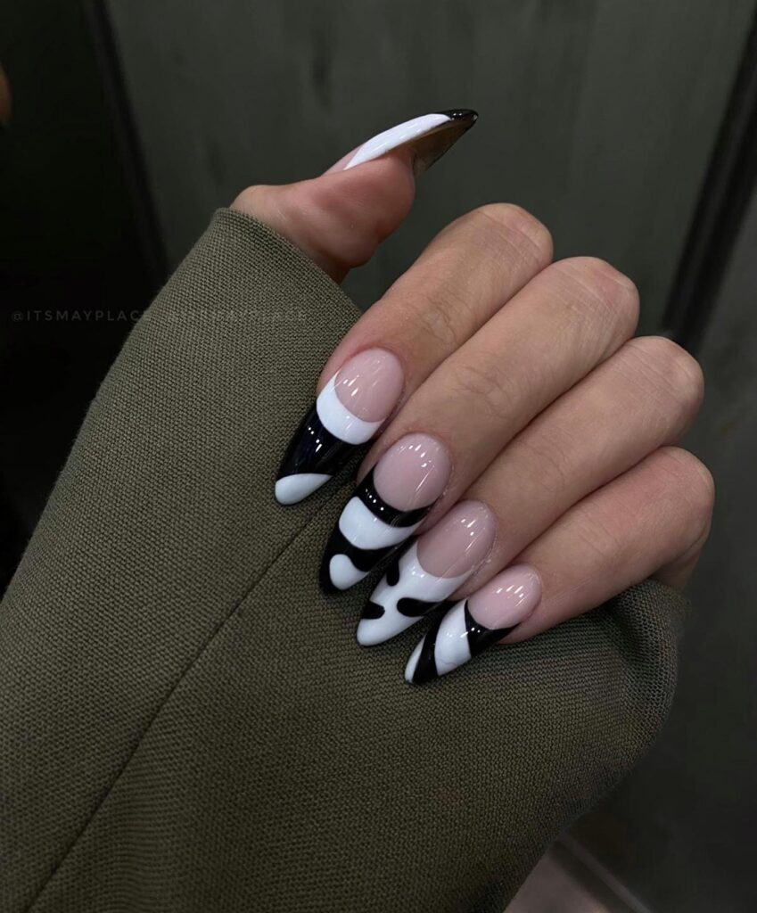 Barcode Stripe Set nails