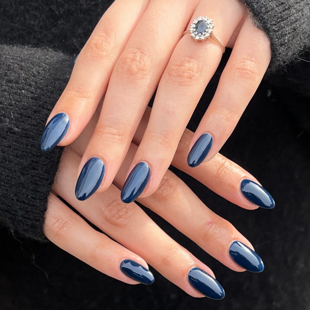 Royal Blue Length nails