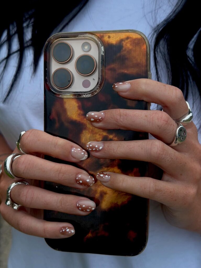 Tortoise & Fawn nails
