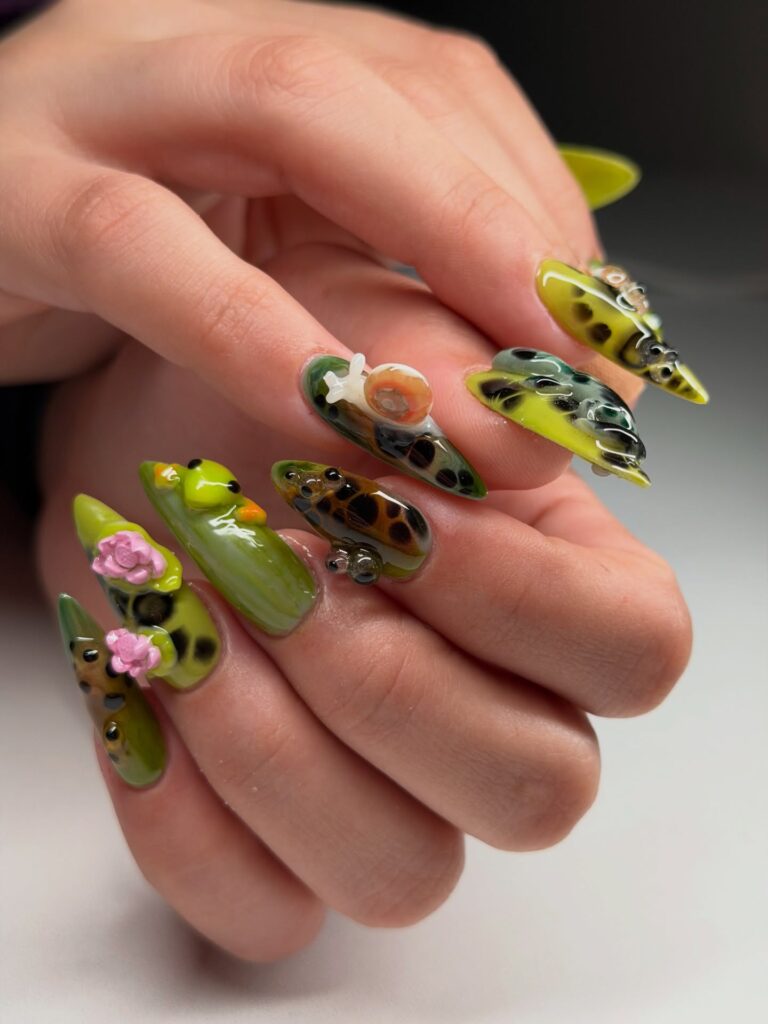 Rainforest Specimen nails