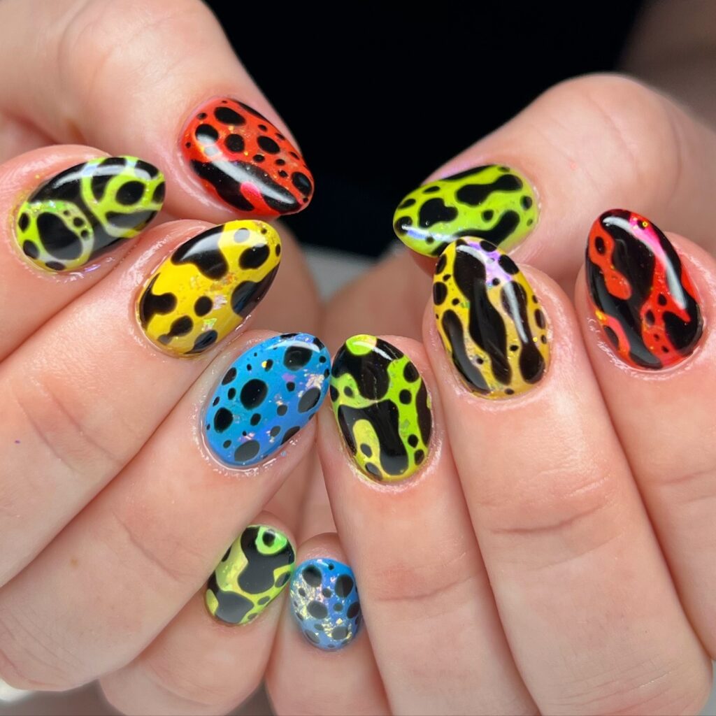 Poison Dart Vivid nails