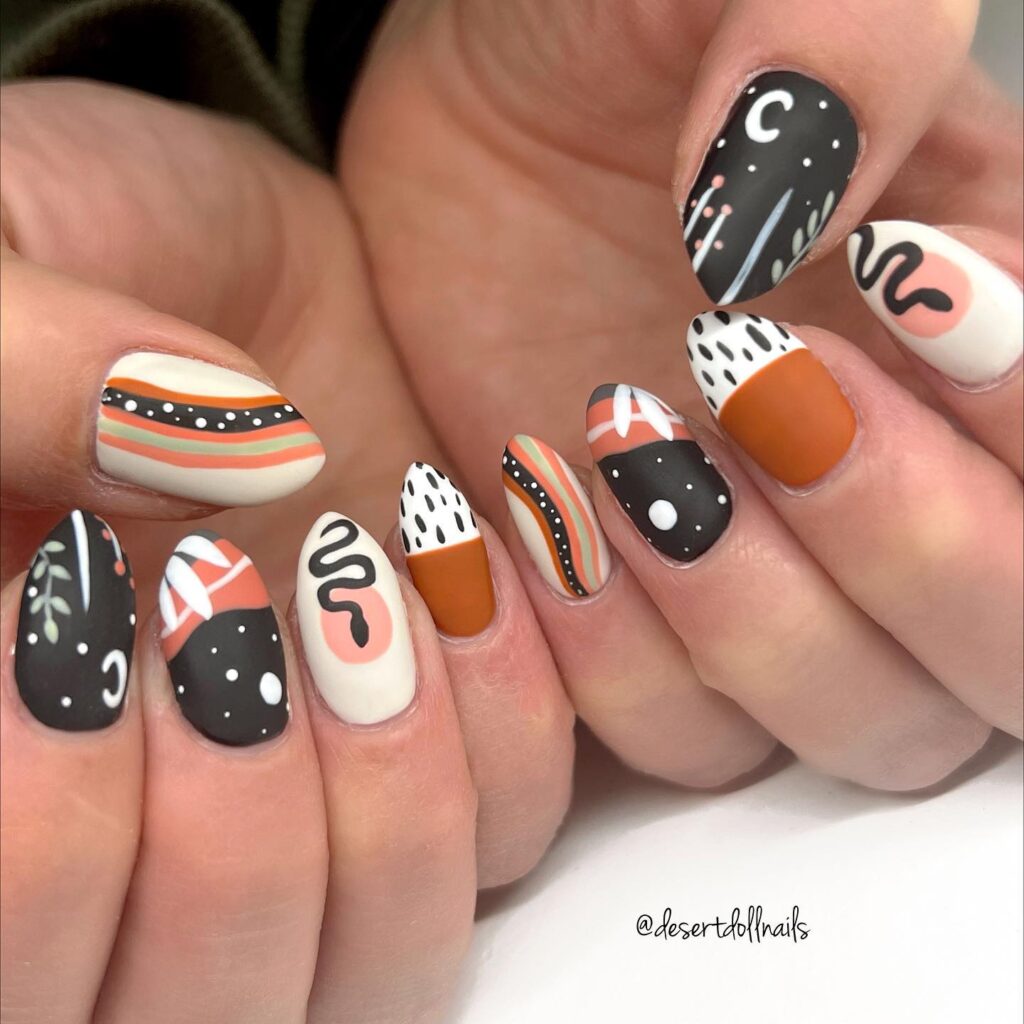 Desert Doll Nights nails