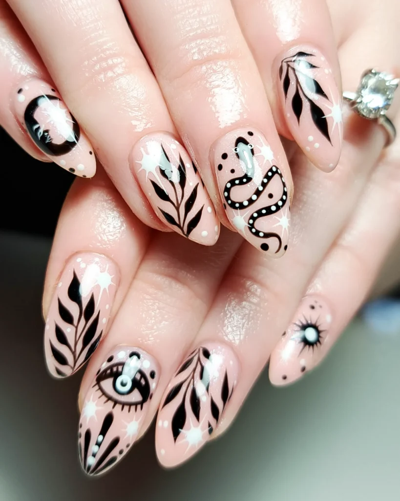 Serpent & Botanicals nails