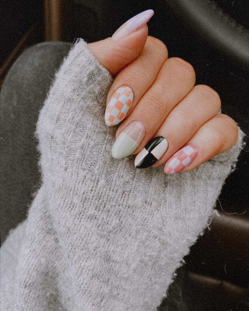 Multi-Pattern Mixer nails