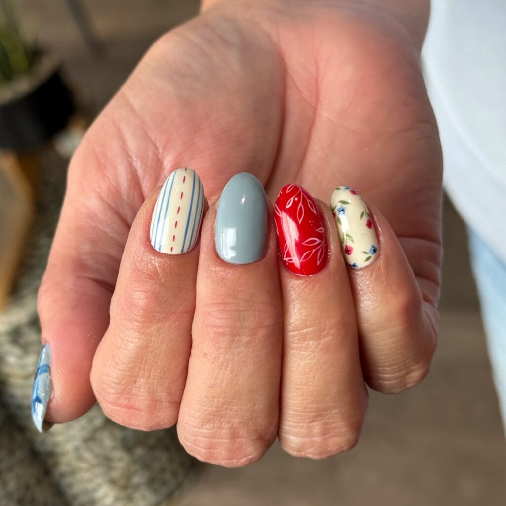 Cottage Garden Mix nails