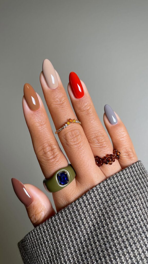 Autumn Solids Edit nails