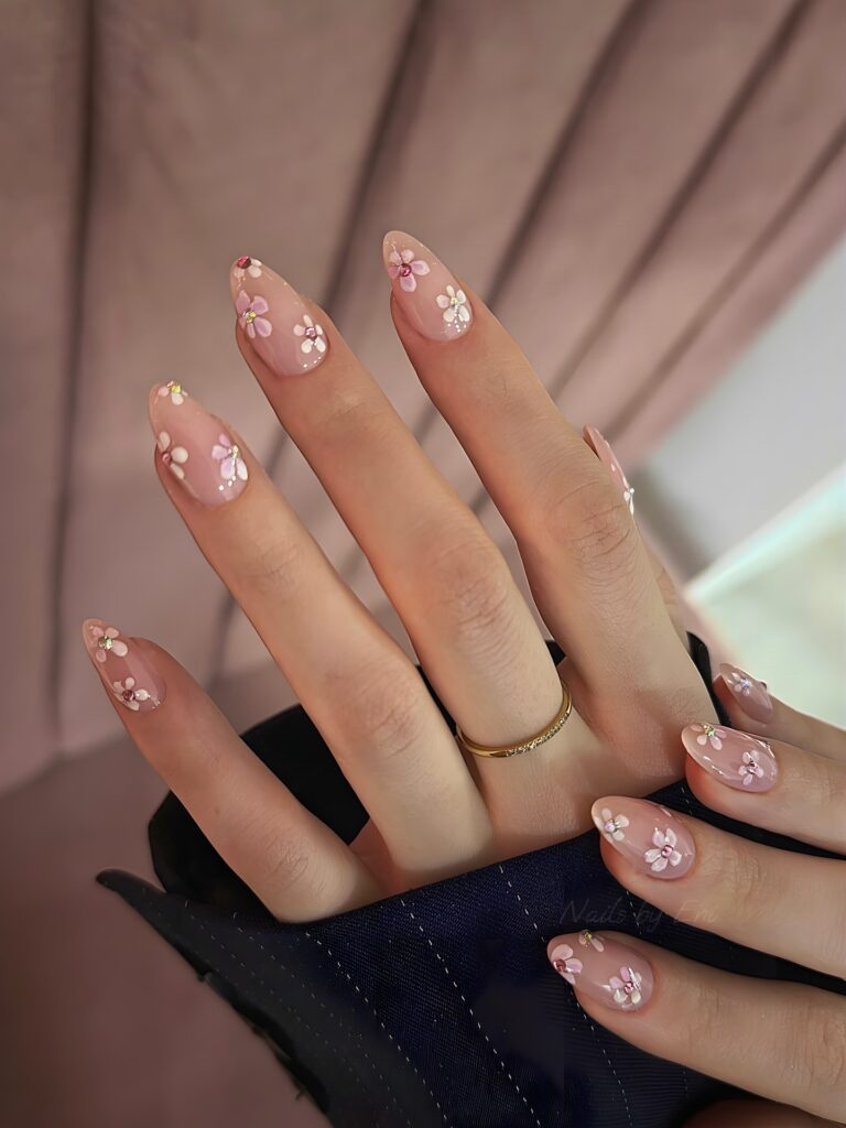 Chrome Butter Nails