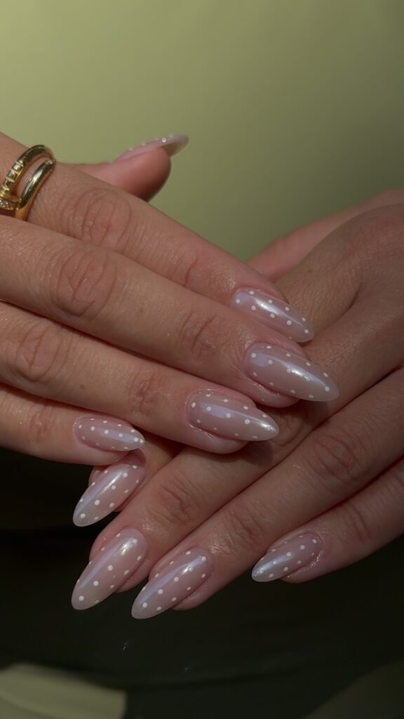 Whipped Cream Mani nails