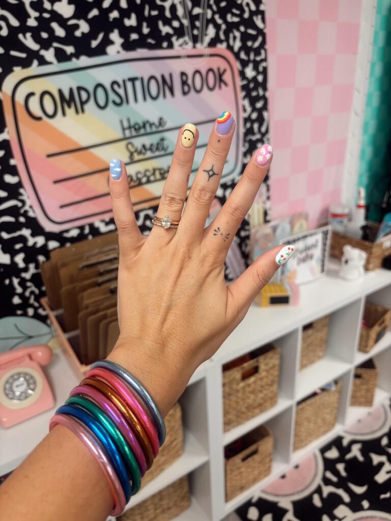 Home Sweet Classroom nails