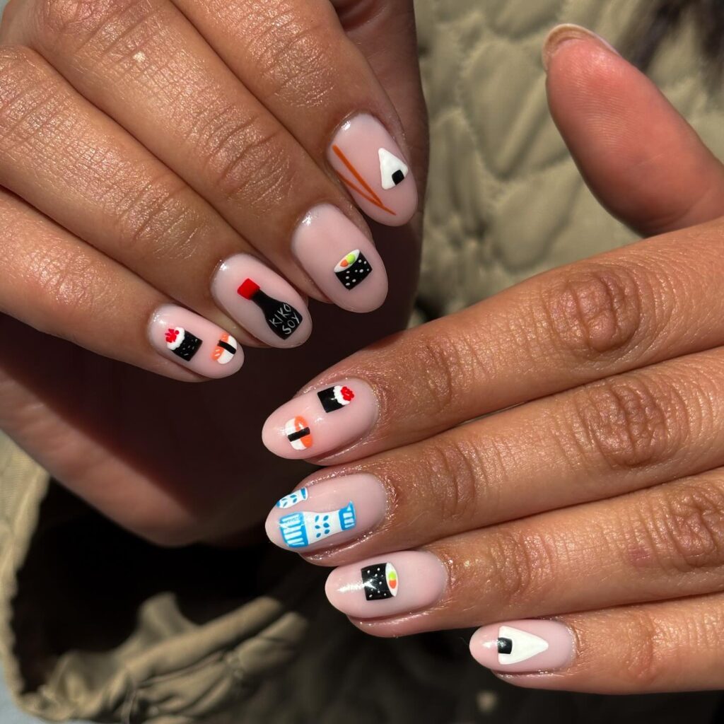 Sushi Lover Set nails