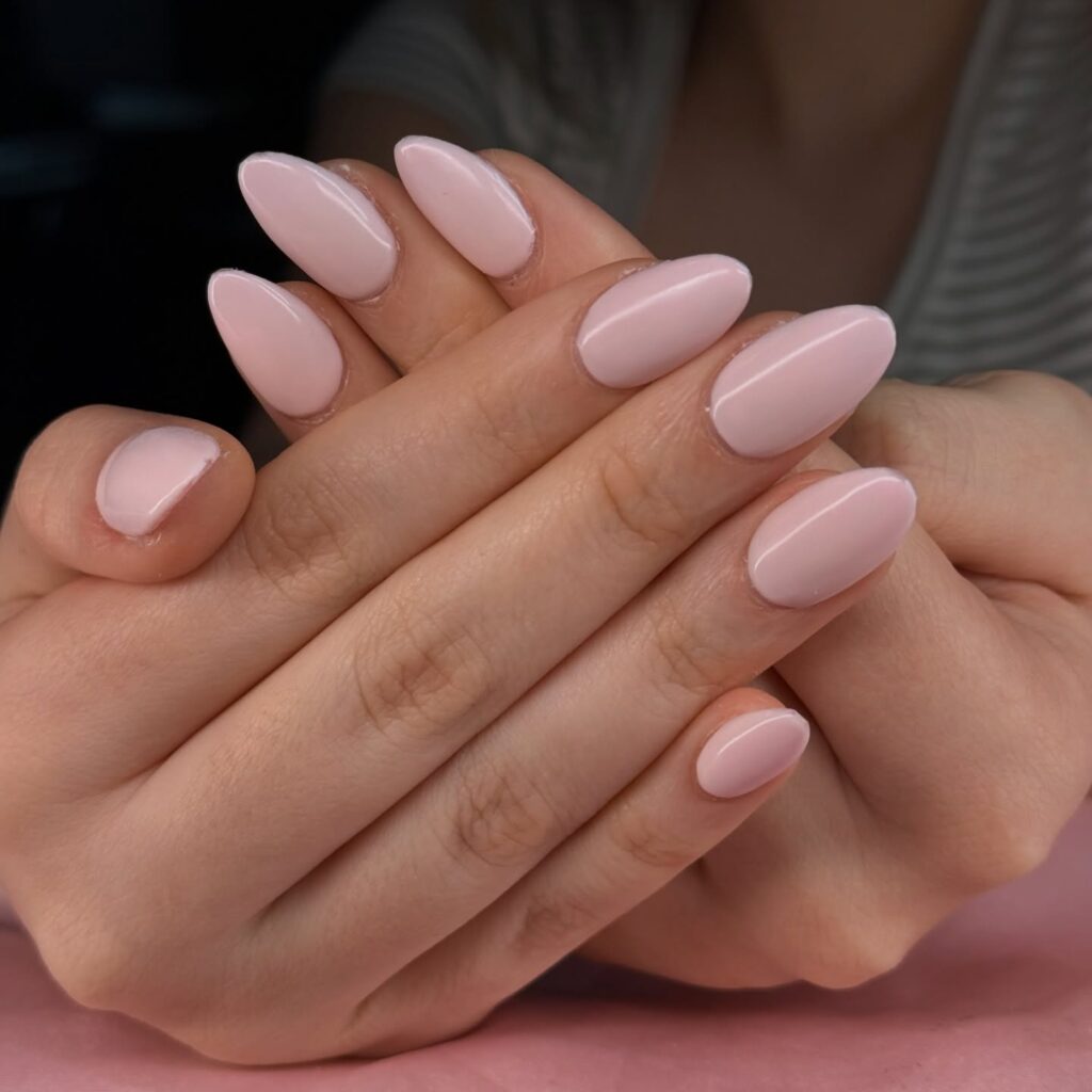 Ballet Slipper Pink nails