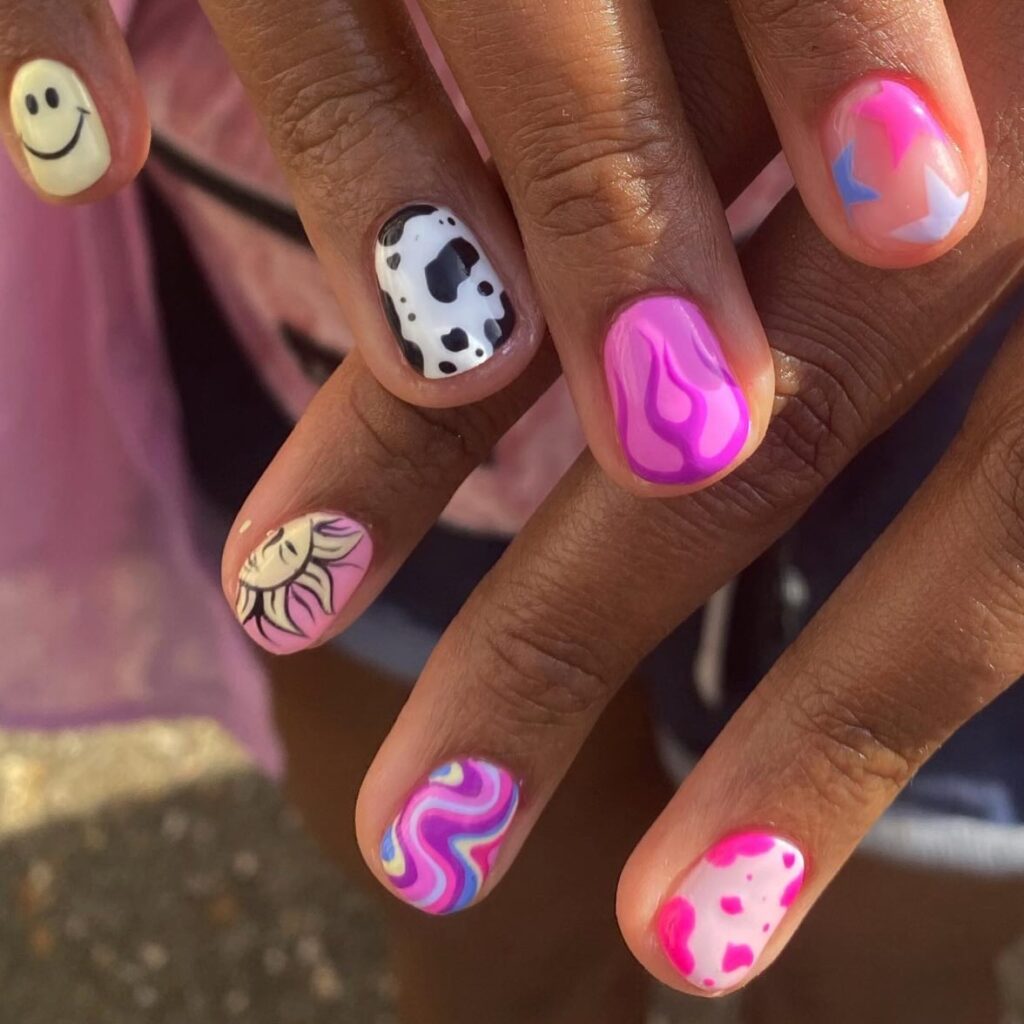 Y2K Chaos Set nails