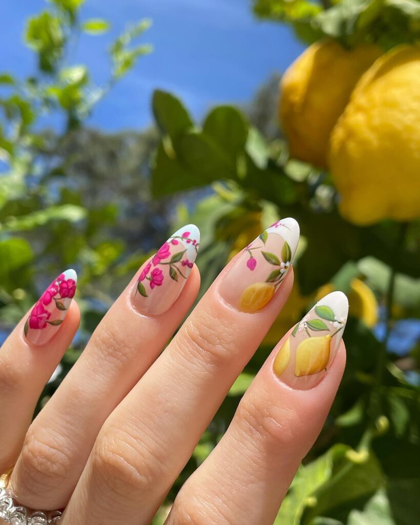 Amalfi Garden nails