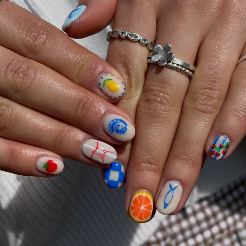 Trattoria Tableau nails