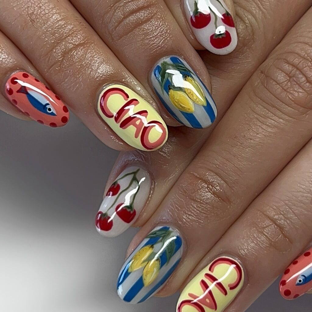 Ciao Sardine Oval nails