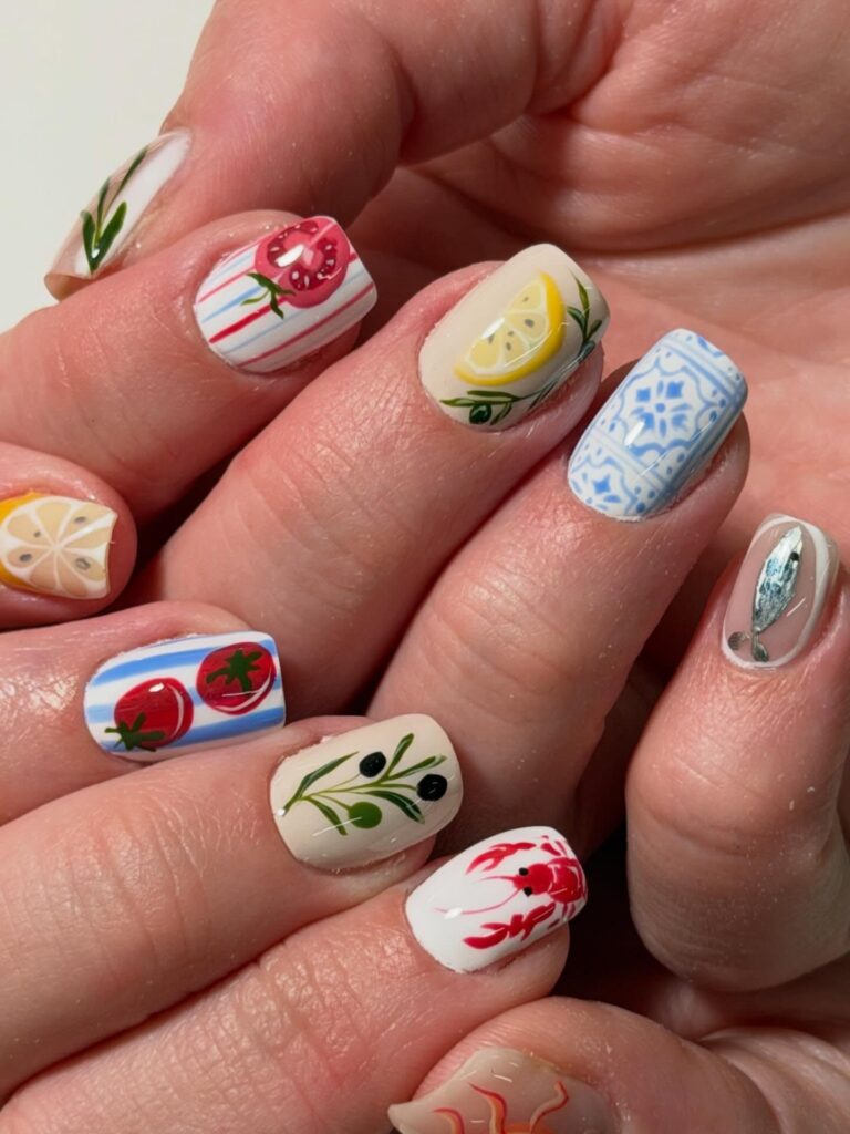 Antipasti Medley nails