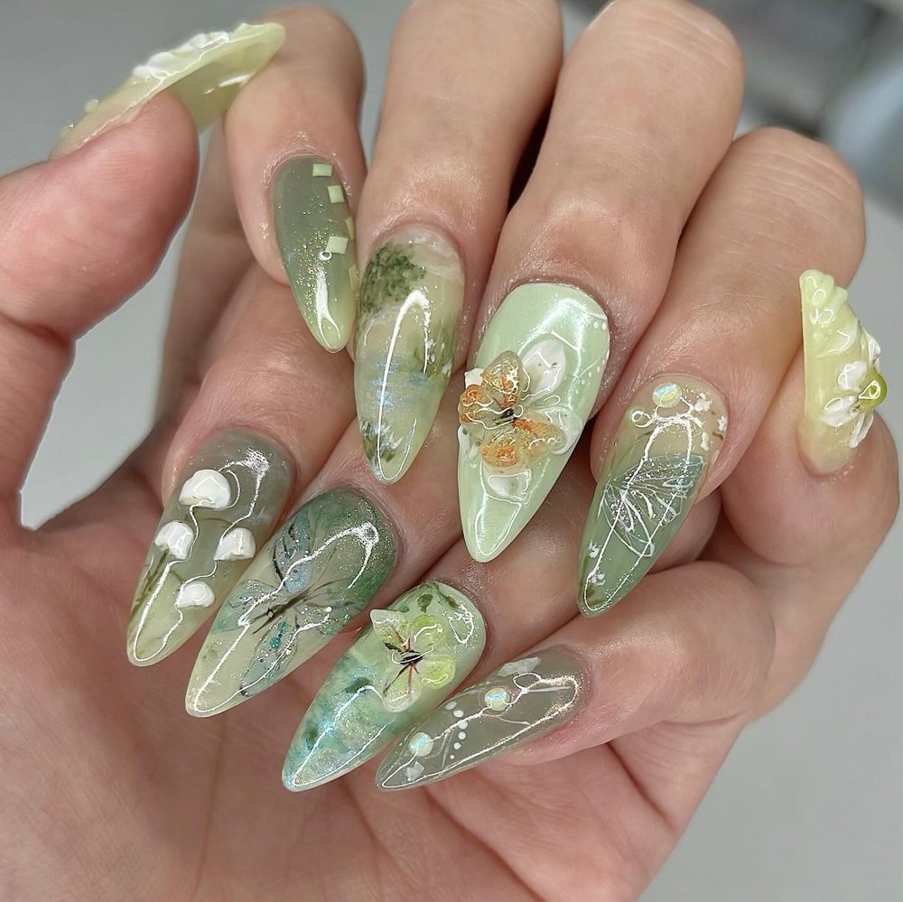 Woodland Moth Reverie nails
