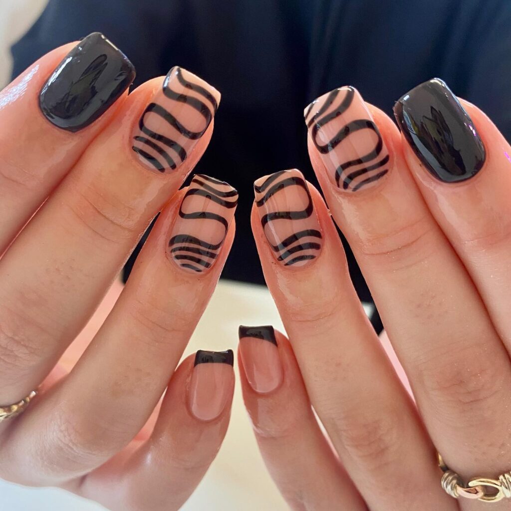 Chrome & Cat Eye nails