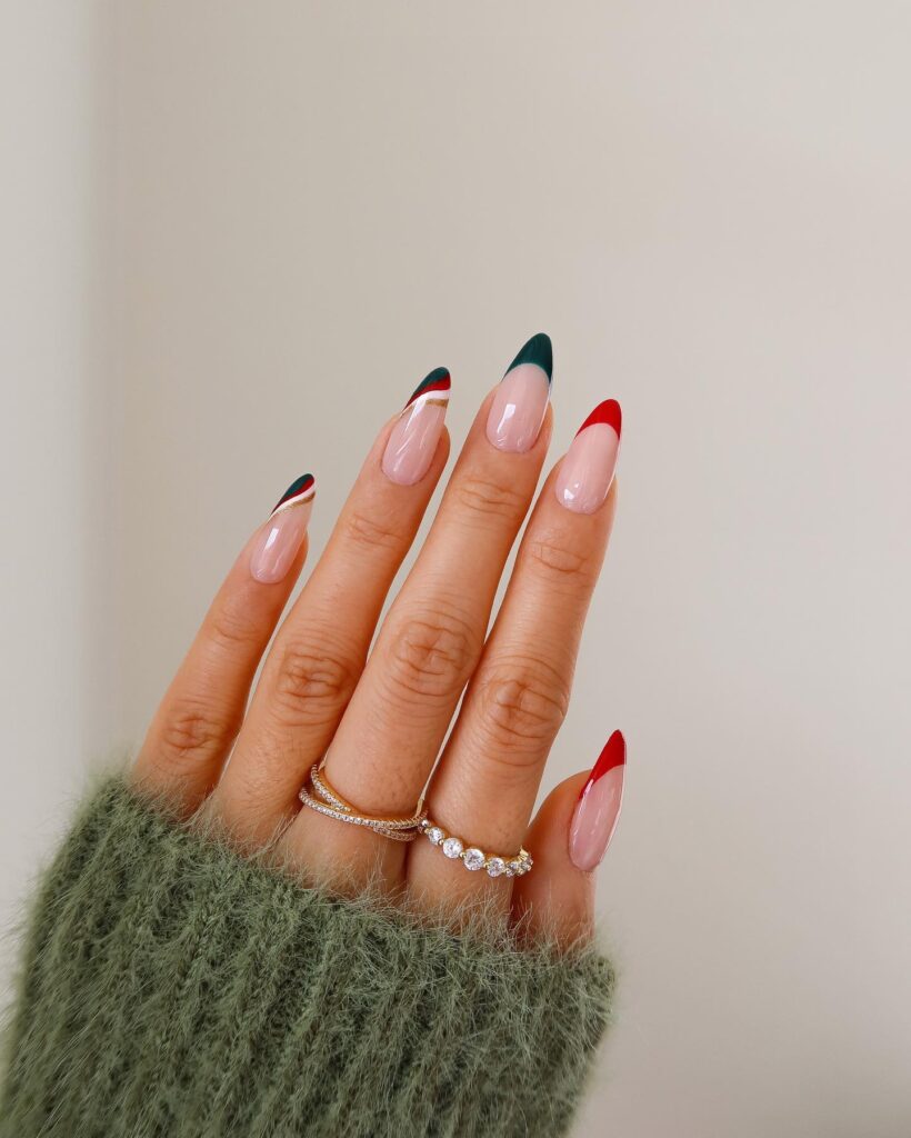 Classic Holiday Set nails