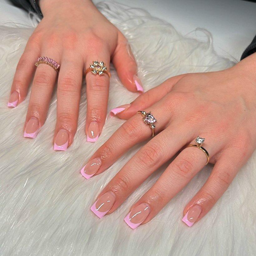 Crystal Gel Curve nails