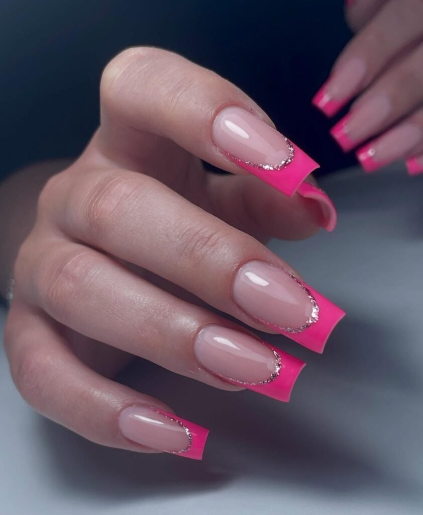 Designer Pale Pink nails