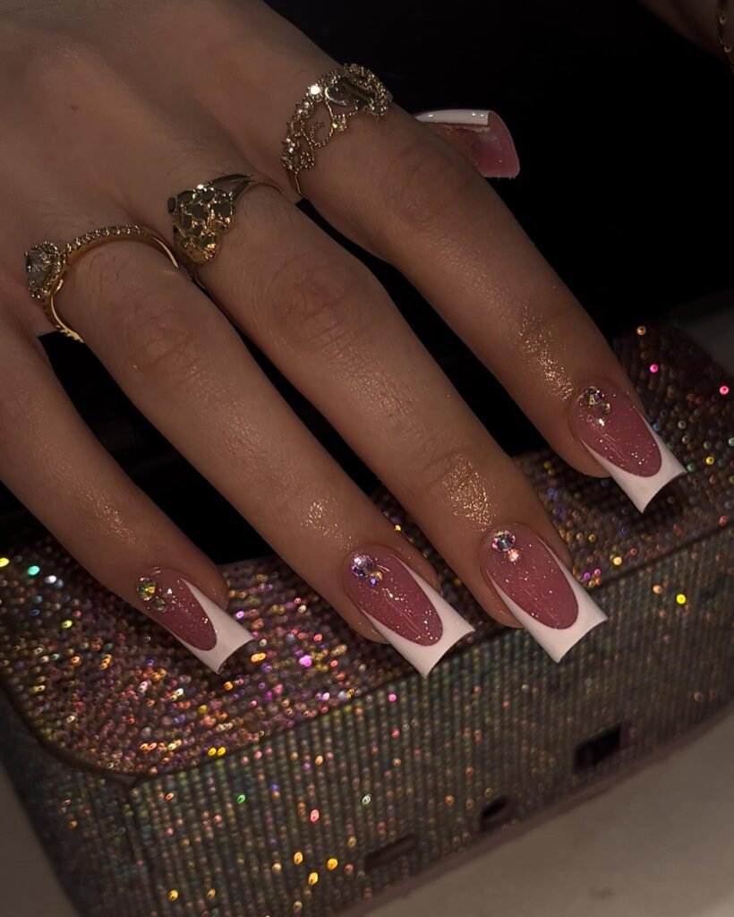 Sculptured Gel Tips nails
