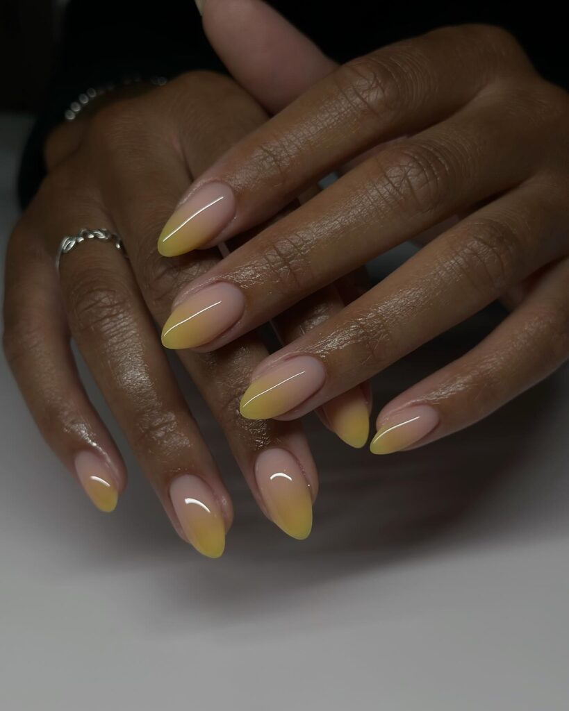 Gel-X Almond Gloss nails